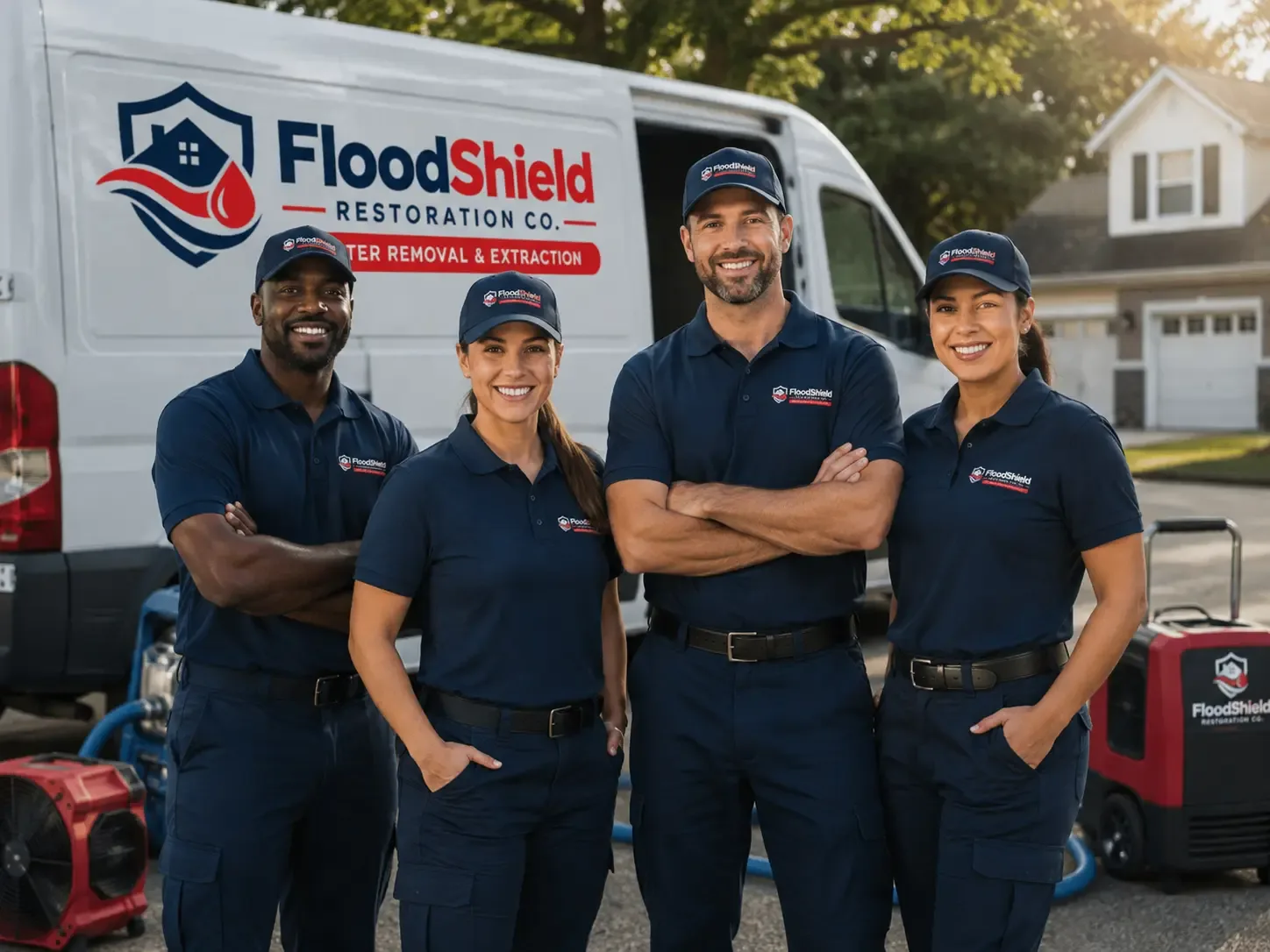 Flood Damage Restoration company in Tom Bean, TX